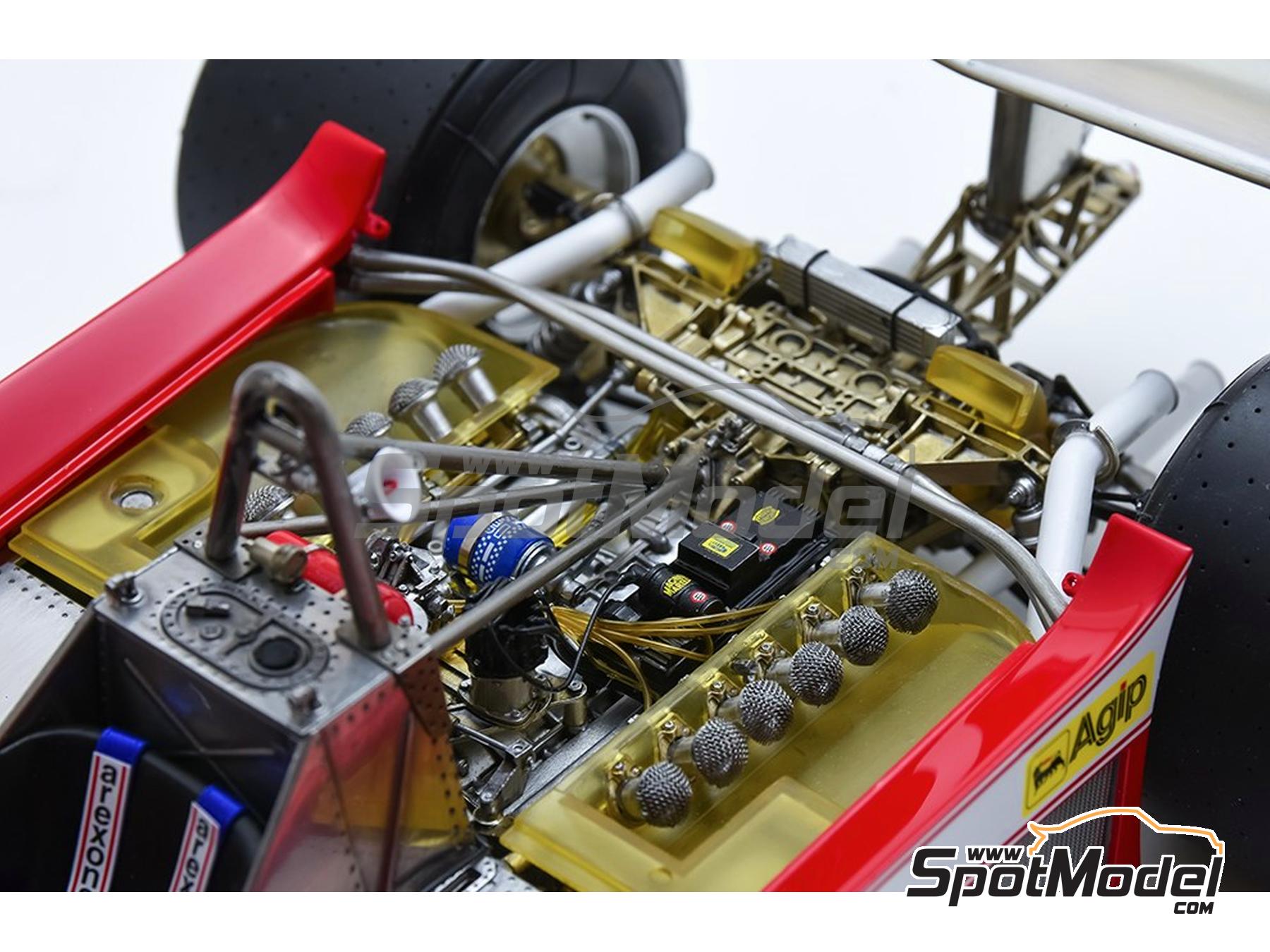 Model Factory Hiro K862: Car scale model kit 1/12 scale - Ferrari
